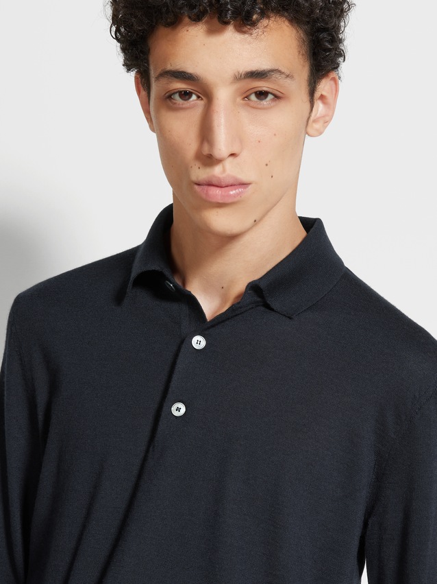 ラグジュアリーファッション Z Polo Zz661vv360n00 Zegna コットン ホワイト メンズ 秋冬 プレゼント Zegna