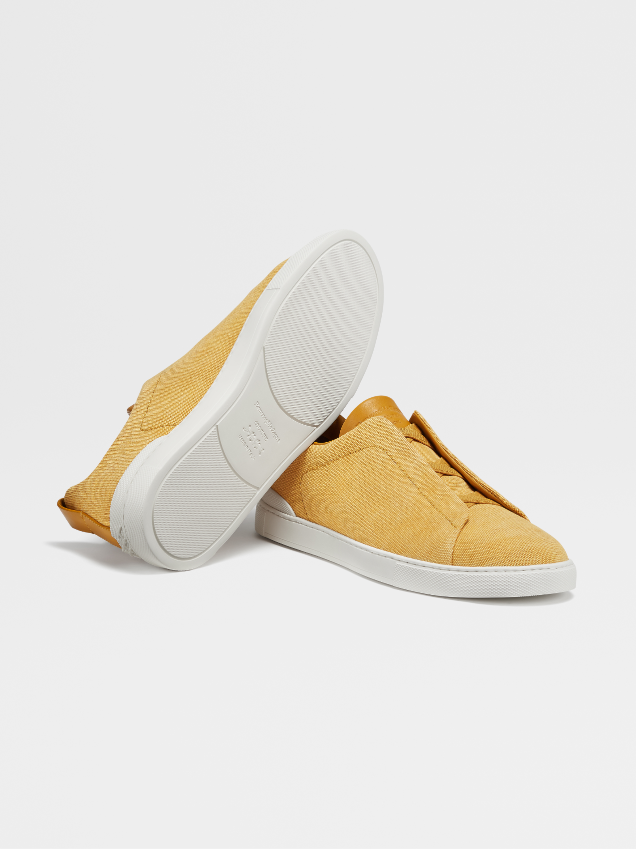 Dark yellow sneakers clearance