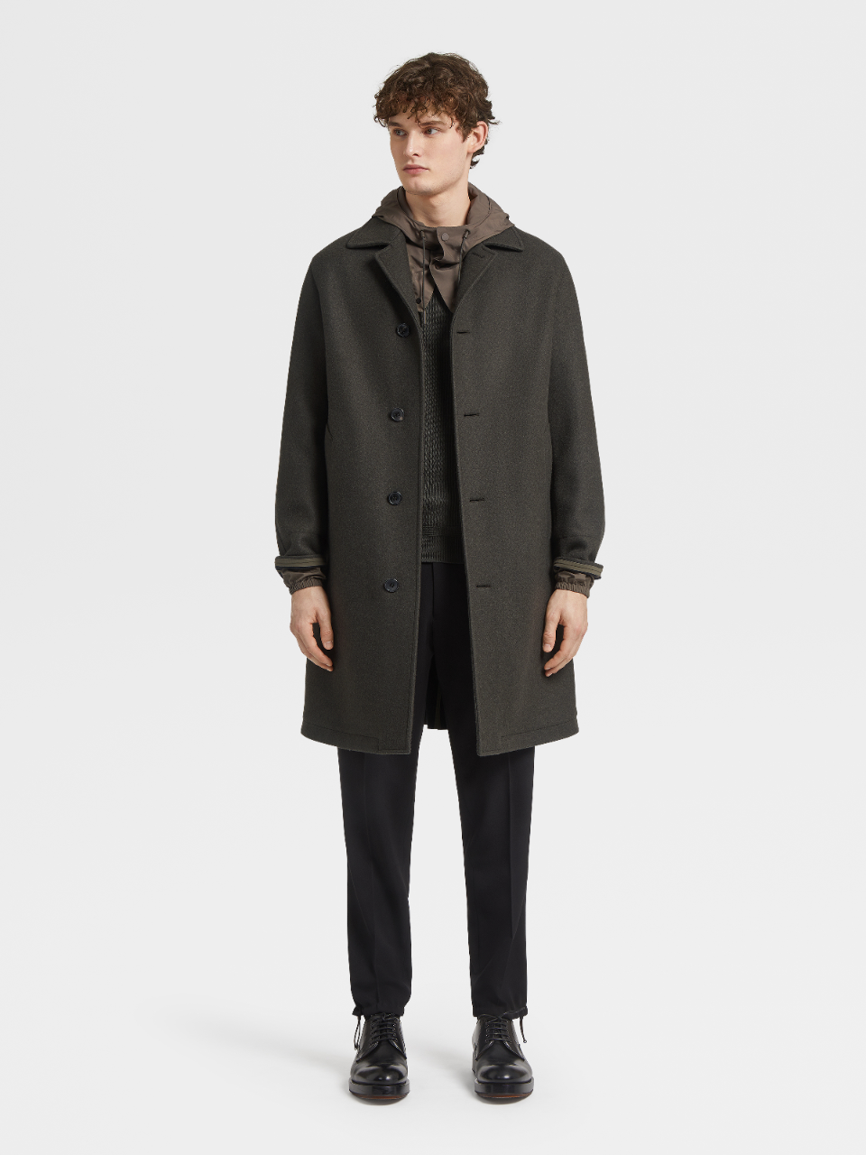 Zegna overcoat clearance