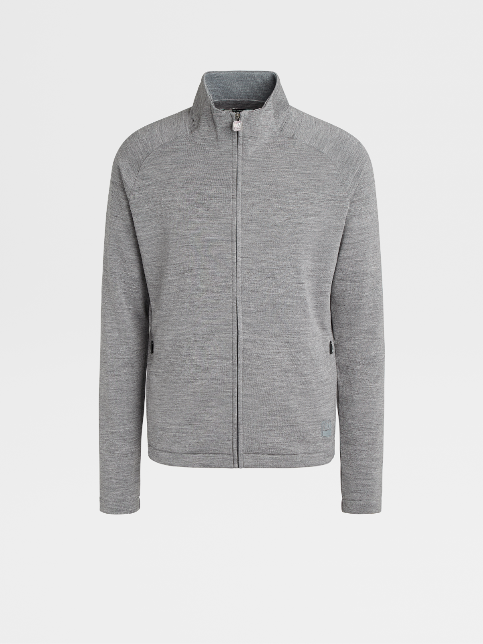 Grey zip up jumper clearance