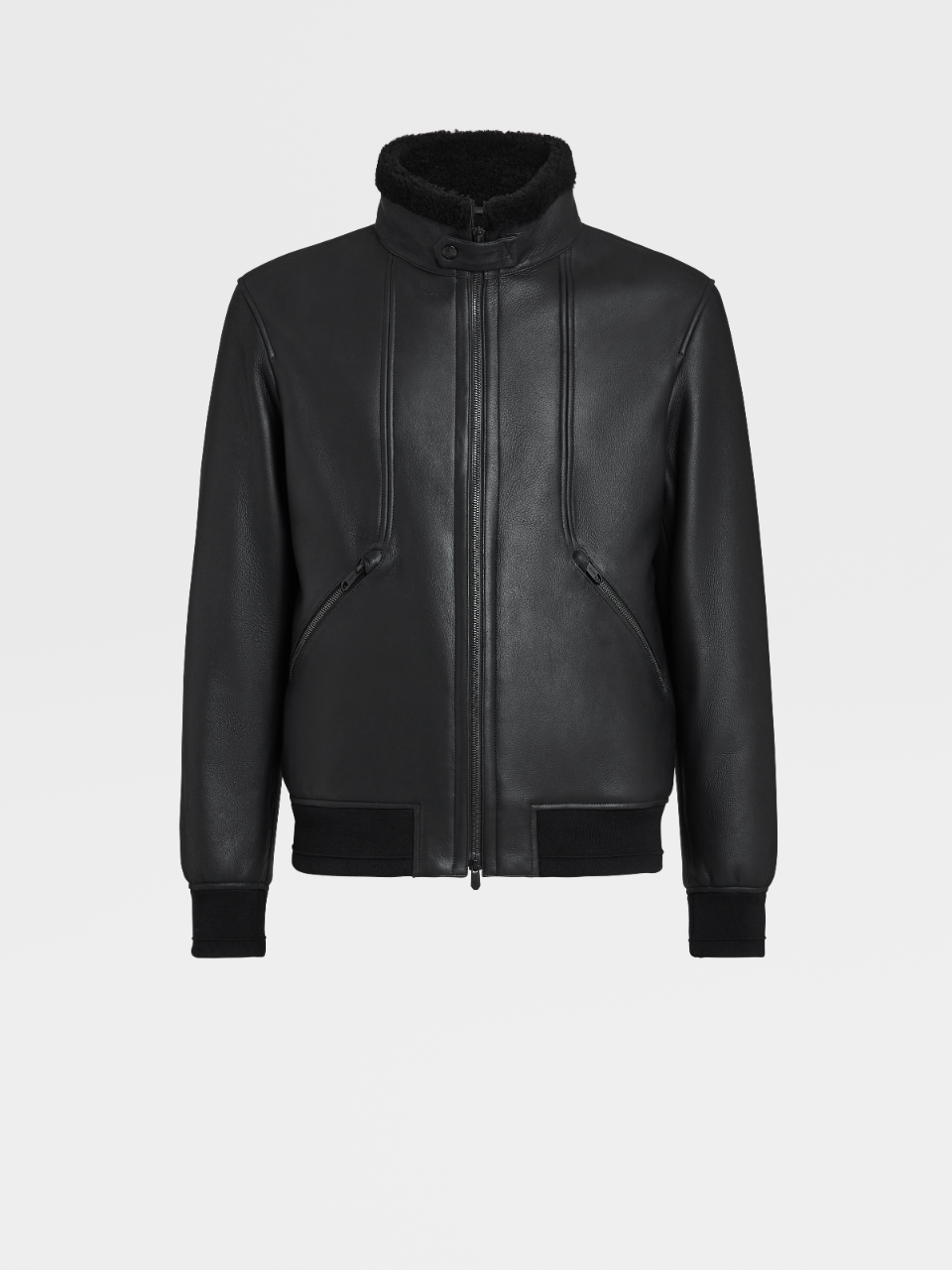 Zegna shearling jacket clearance