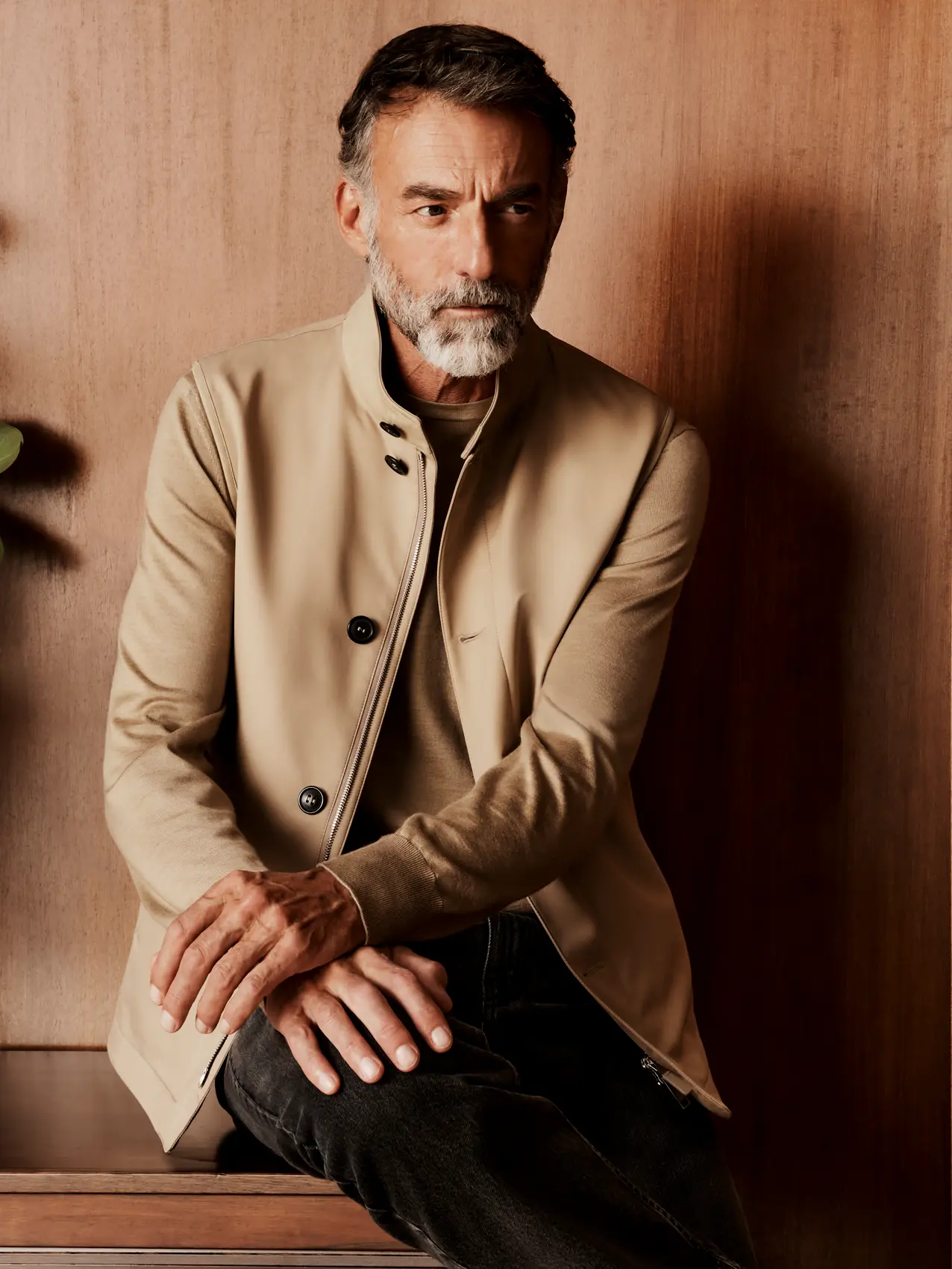 Man wearing a refined casual look from the ZEGNA SS26 collection.