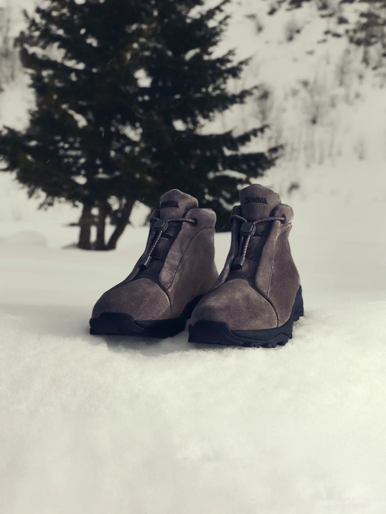 ZEGNA 2025 秋冬系列男士 Vetta 靴款，以高級意大利皮革精巧製作。