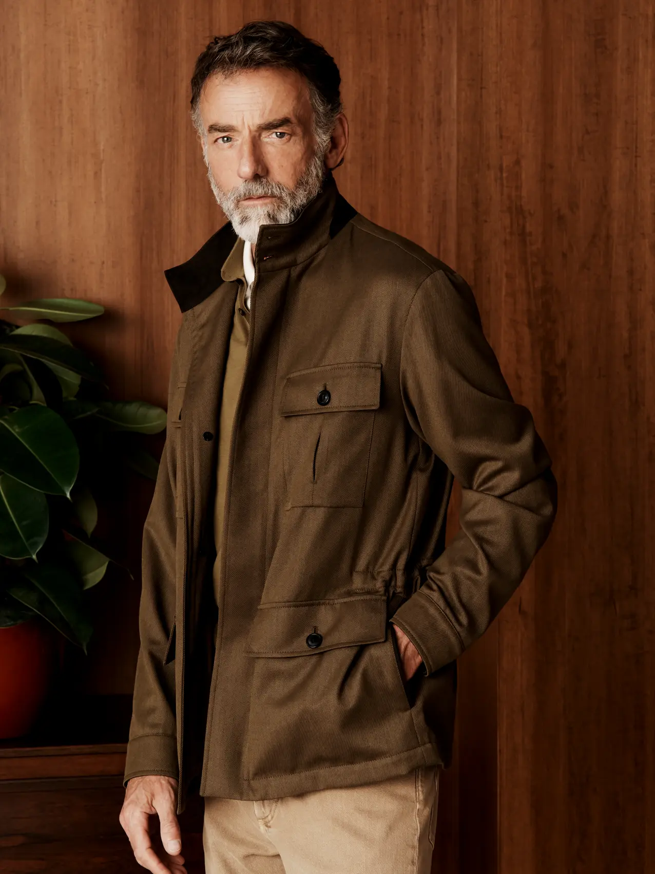 Man wearing a refined casual look from the ZEGNA SS26 collection.