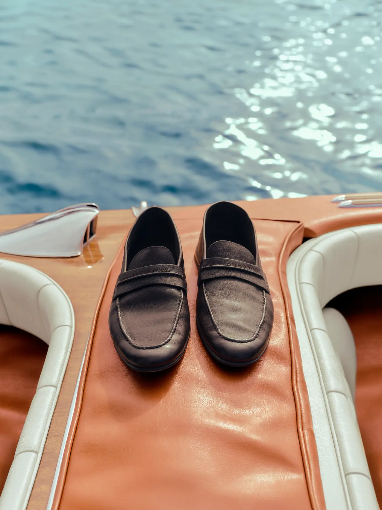 Close-up of a ZEGNA Mocassin from the SS26 collection