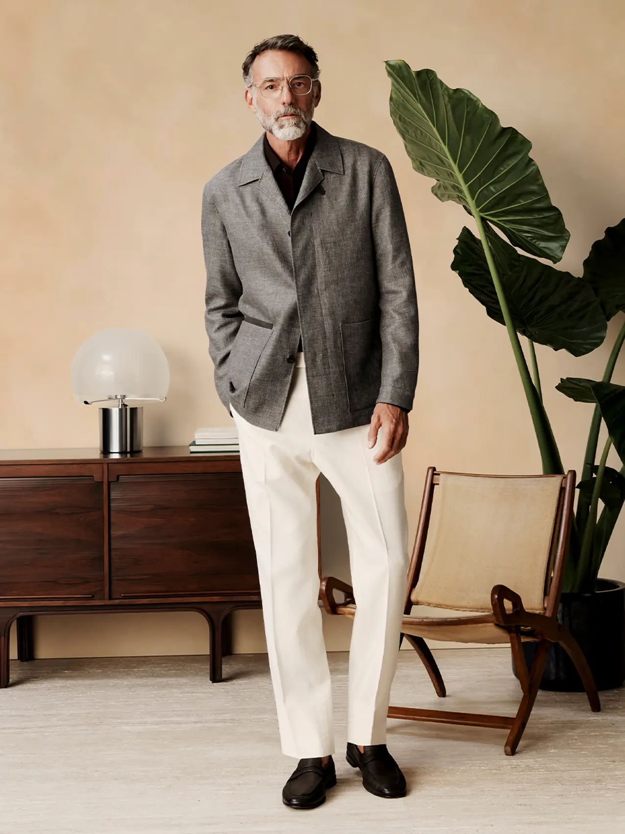 Man wearing a refined casual look from the ZEGNA SS26 collection.