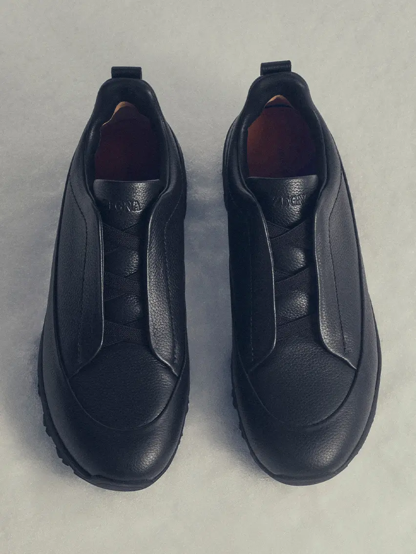 ZEGNA Monte Sneakers from the men’s Fall Winter 2025 collection, crafted in premium Italian leather.