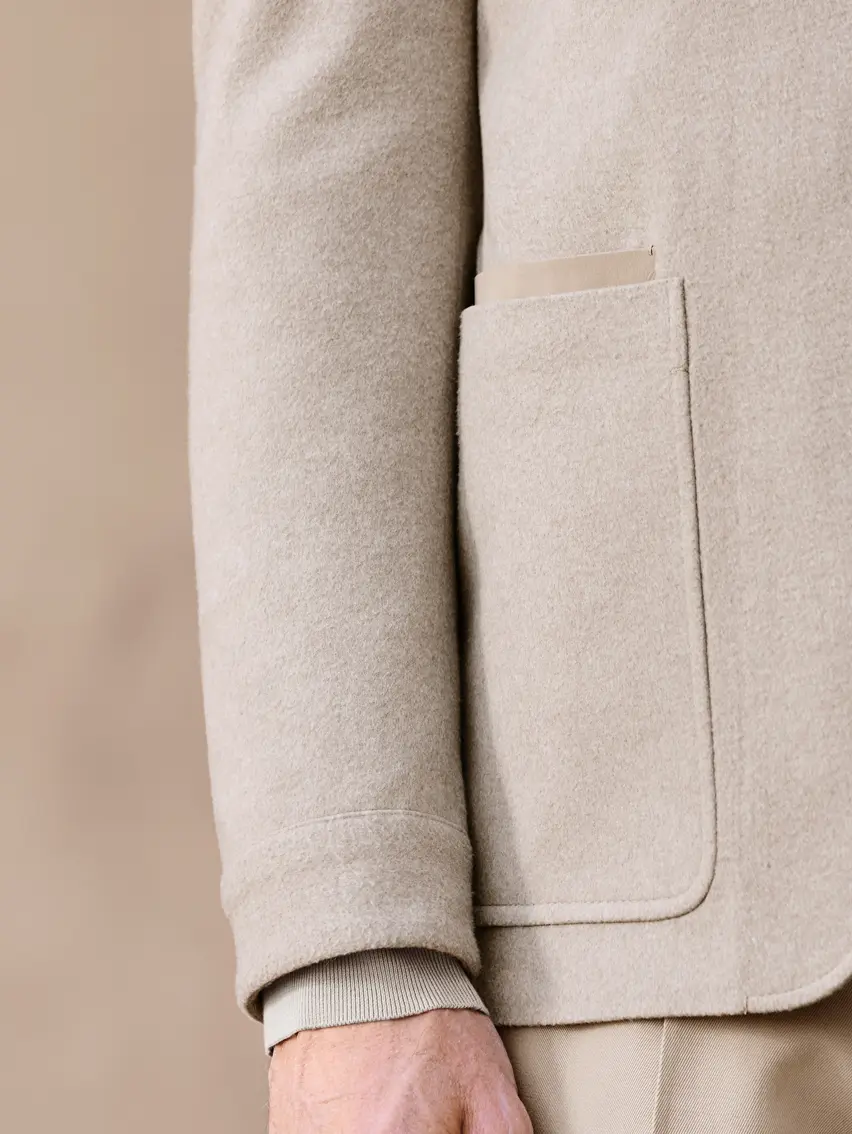 Minimalist tailored menswear look from the ZEGNA FW25 collection.