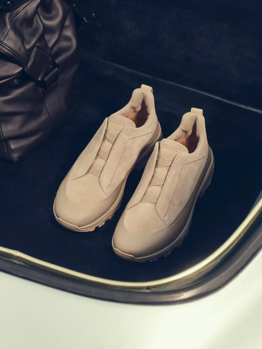 ZEGNA Monte Sneakers from the men’s Fall Winter 2025 collection, crafted in premium Italian leather.