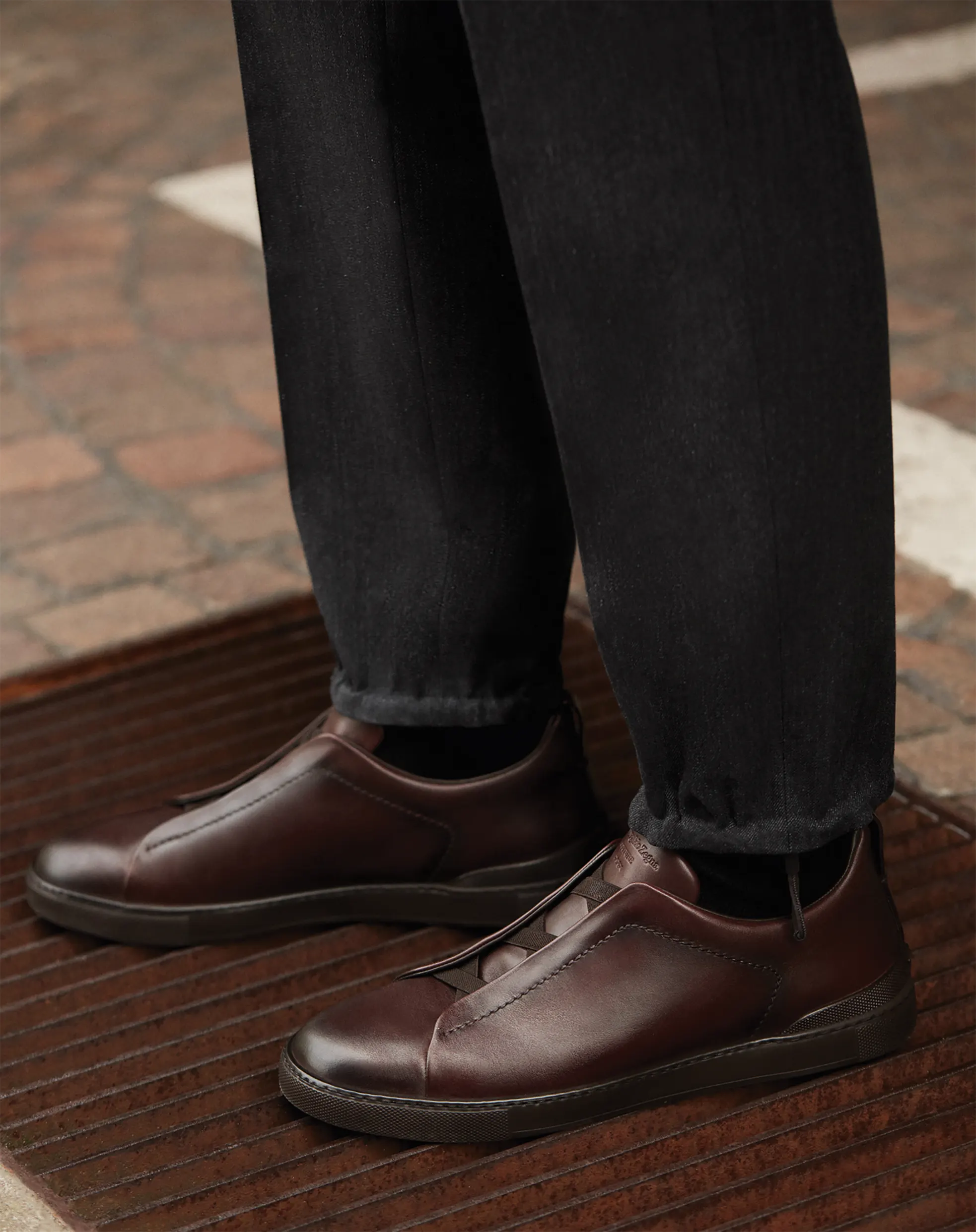 Custom triple stitch sneakers for men | My Zegna