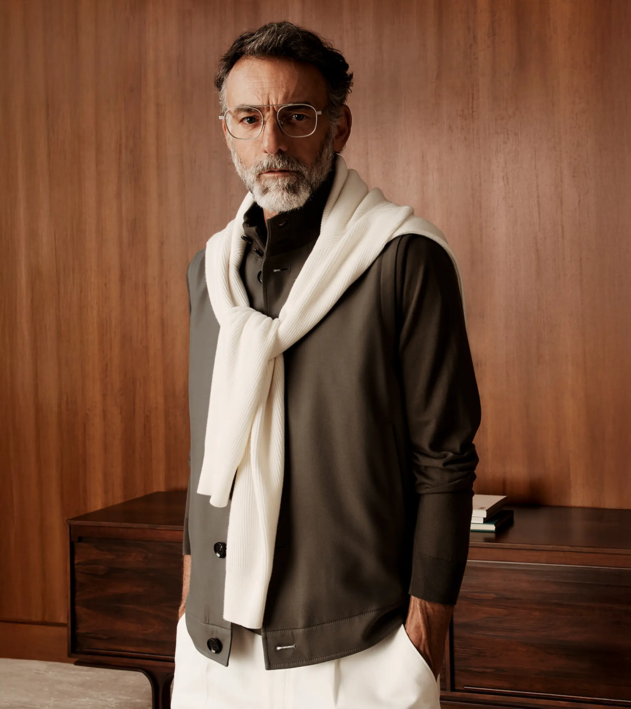 Man wearing a refined casual look from the ZEGNA SS26 collection.