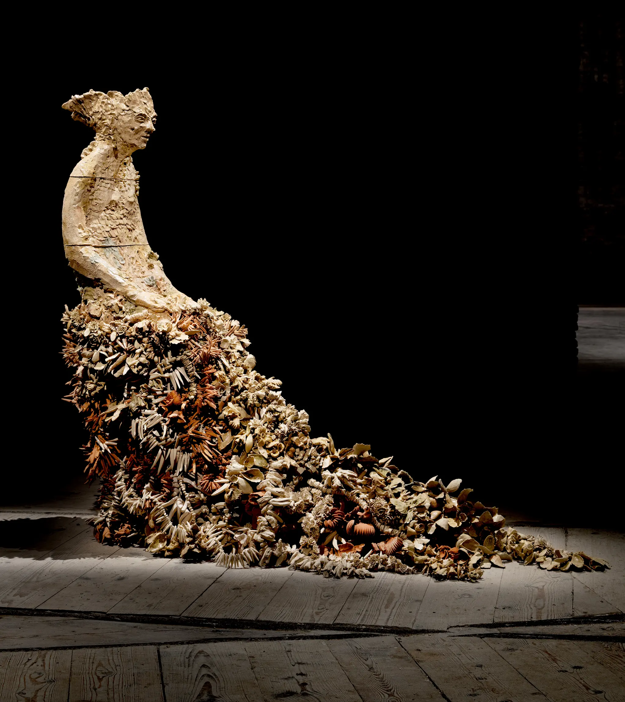 Artwork at the Venice Biennale by C. Canziani & C. Camoni for the Italian Pavilion, part of the “Con te con tutto” project.