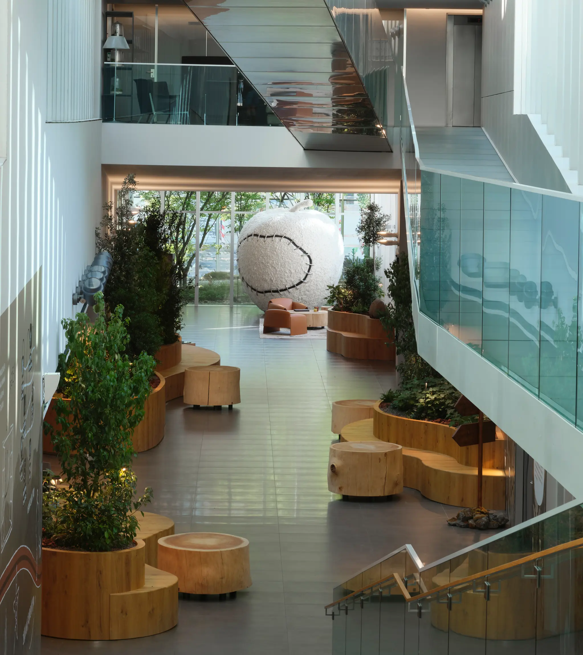 ZEGNA HQ Milan designed by Antonio Citterio and Patricia Viel.