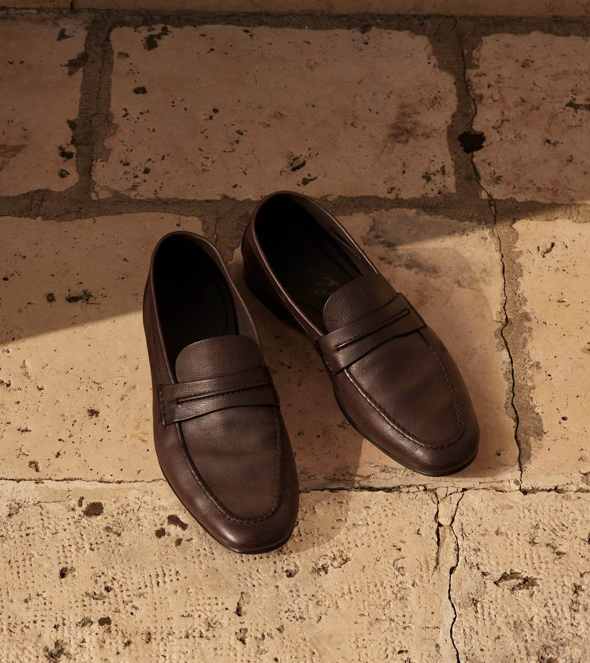 ZEGNA 2025 春夏系列男士 Mocassin 便鞋,以意大利皮革精製而成。