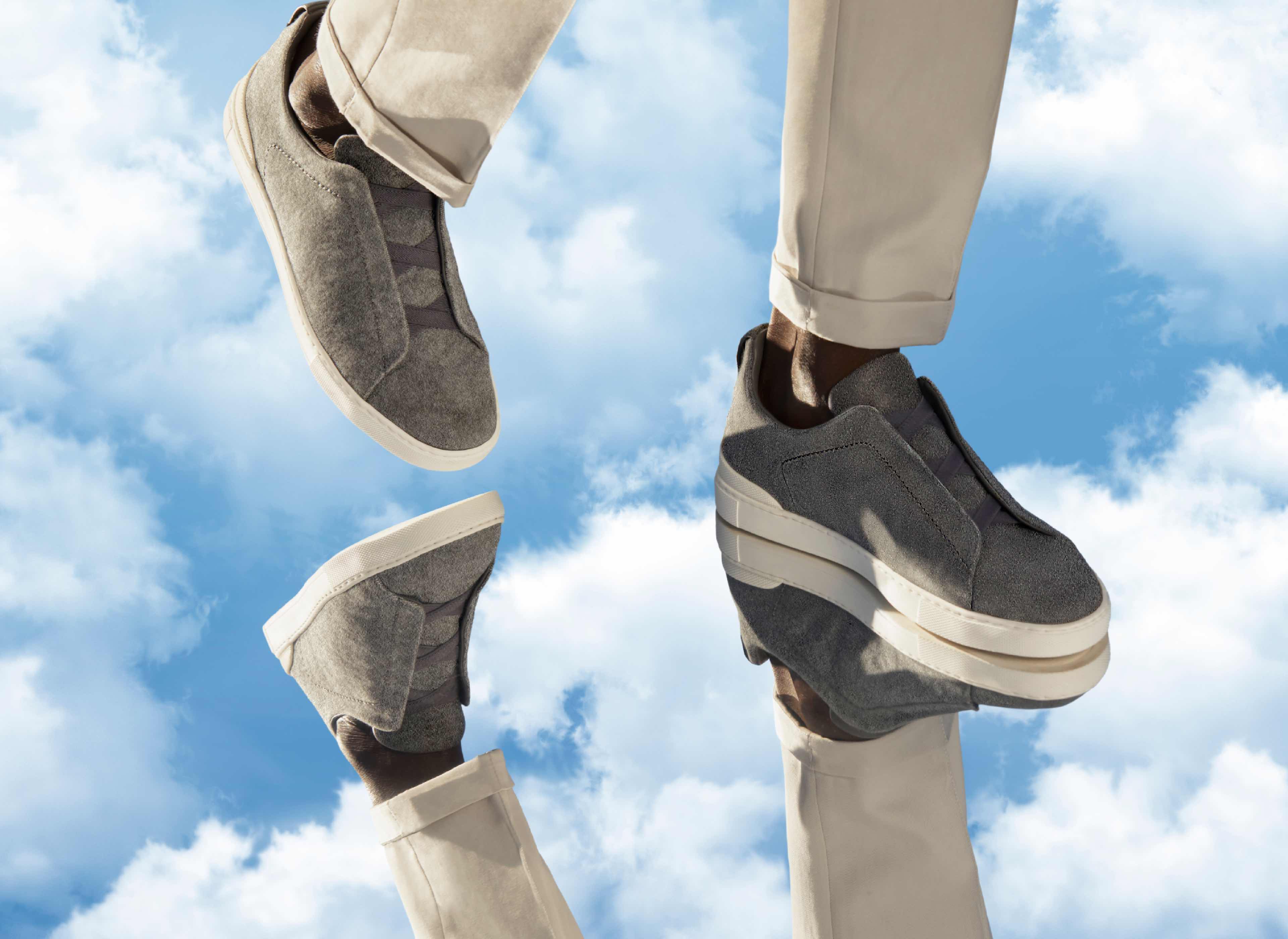 triple stitch sneaker
