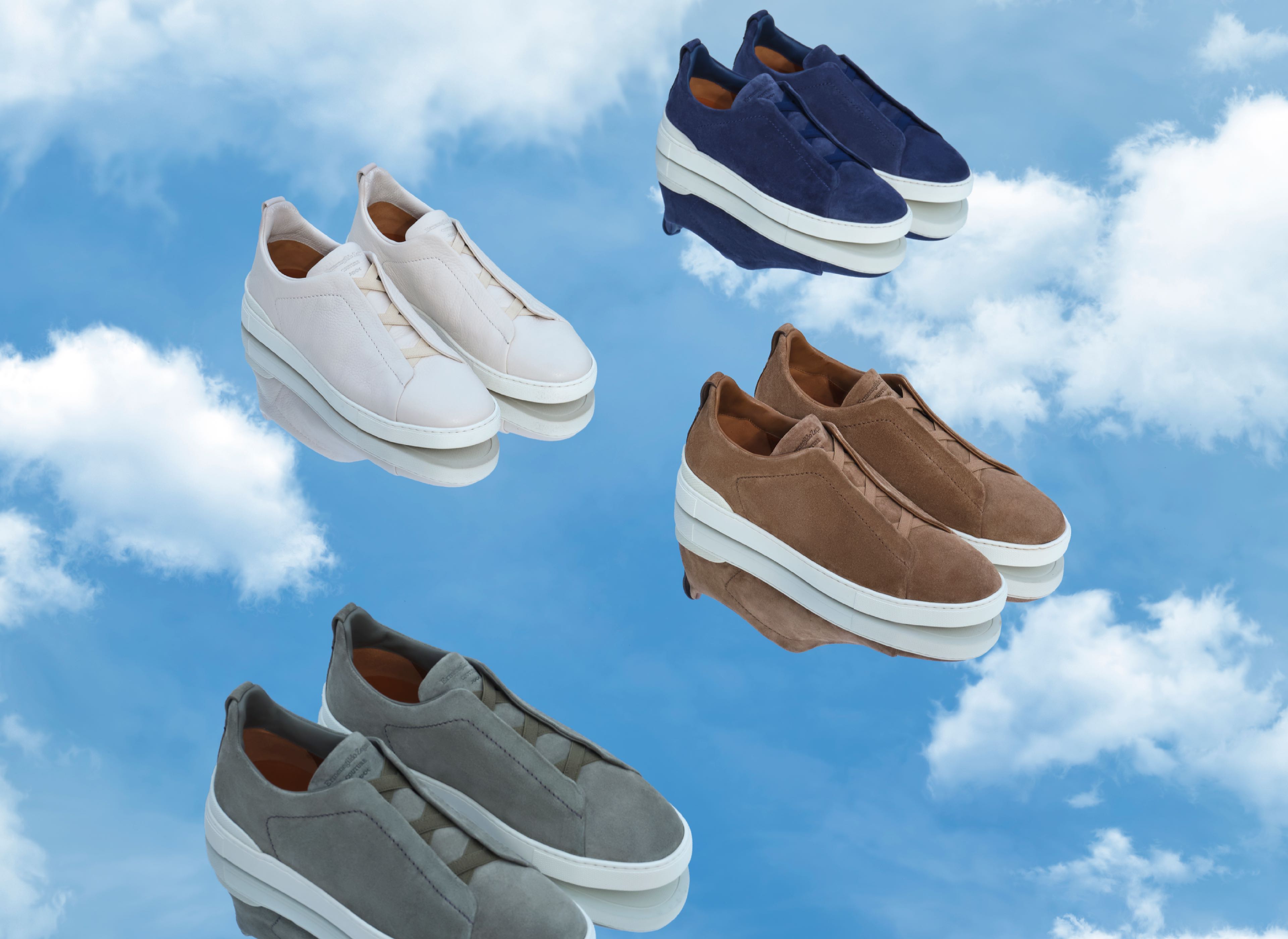 triple stitch sneaker
