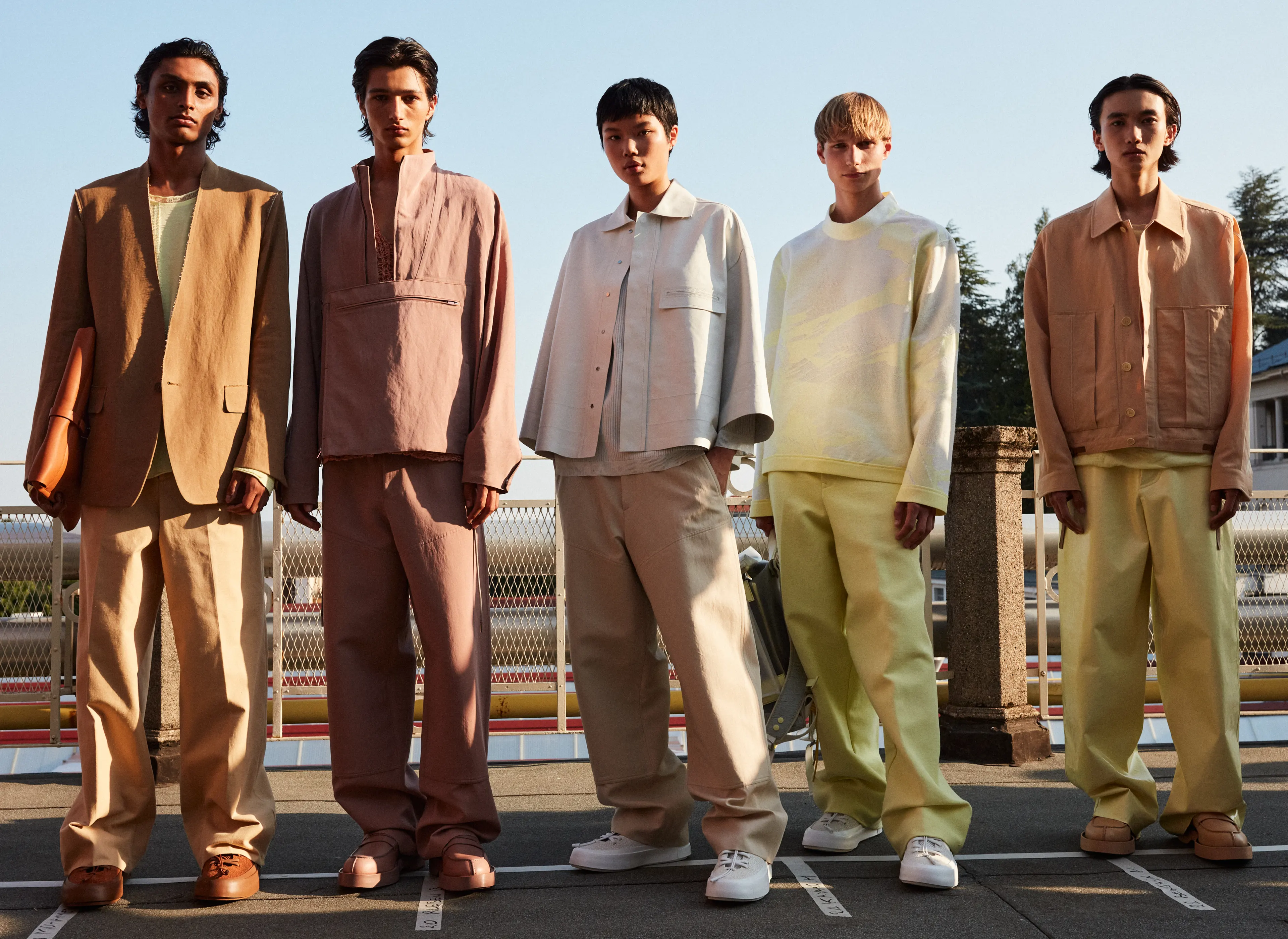 Men's fashion show look by Alessandro Sartori SS23 | Zegna
