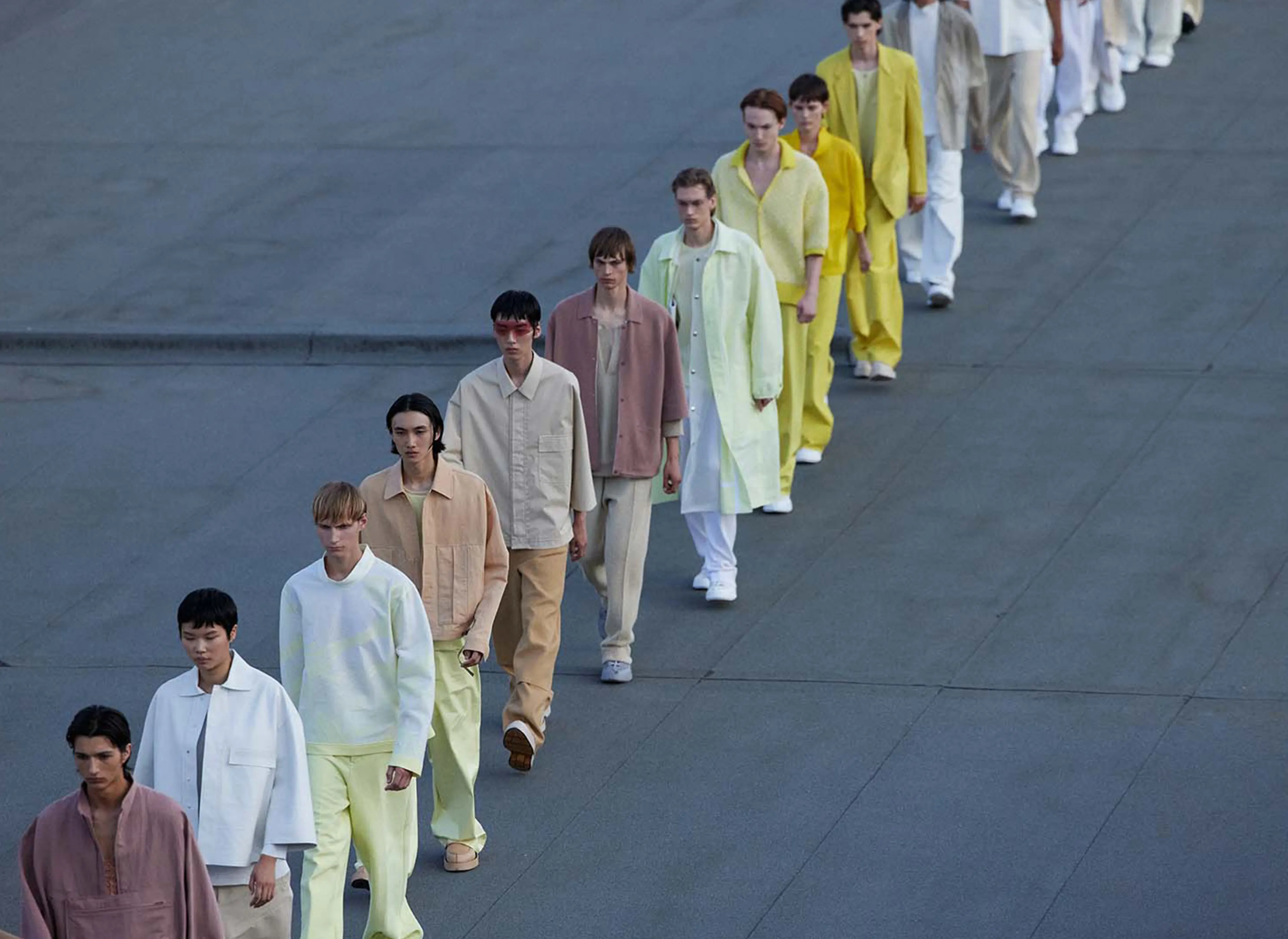 Men's fashion show look by Alessandro Sartori SS23 | Zegna