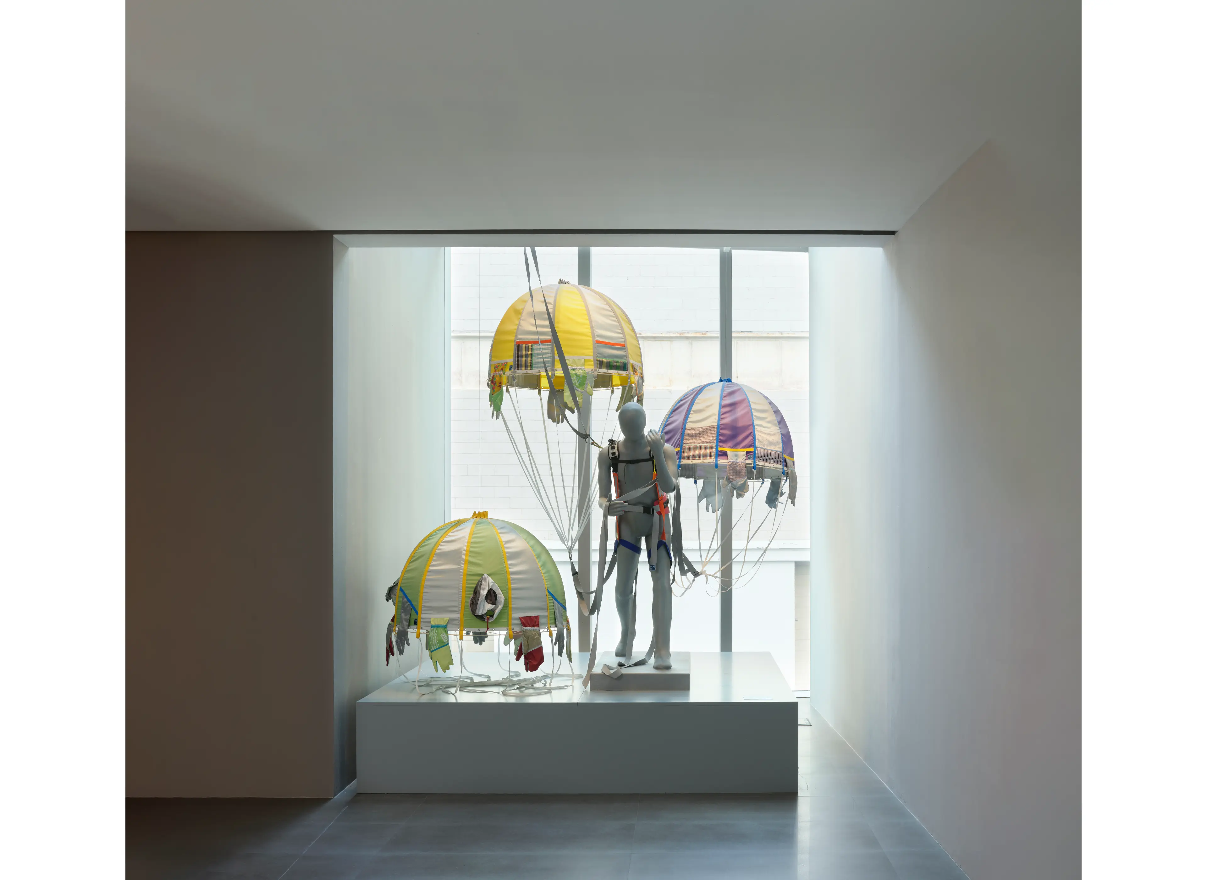 Lucy and Jorge Orta Fabulae Romanae 2012 mixed media artwork at ZEGNA HQ.