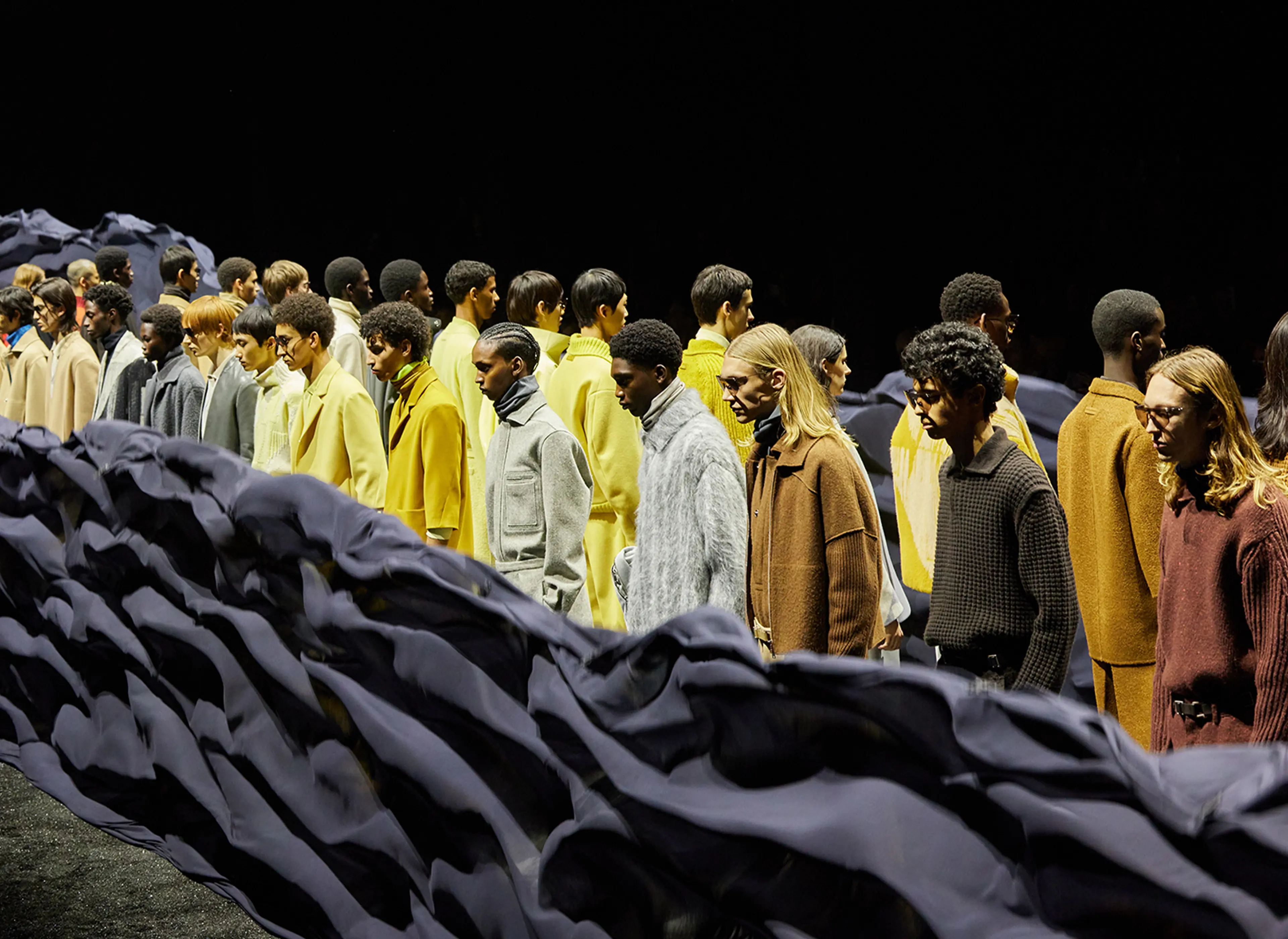 Zegna winter fashion show