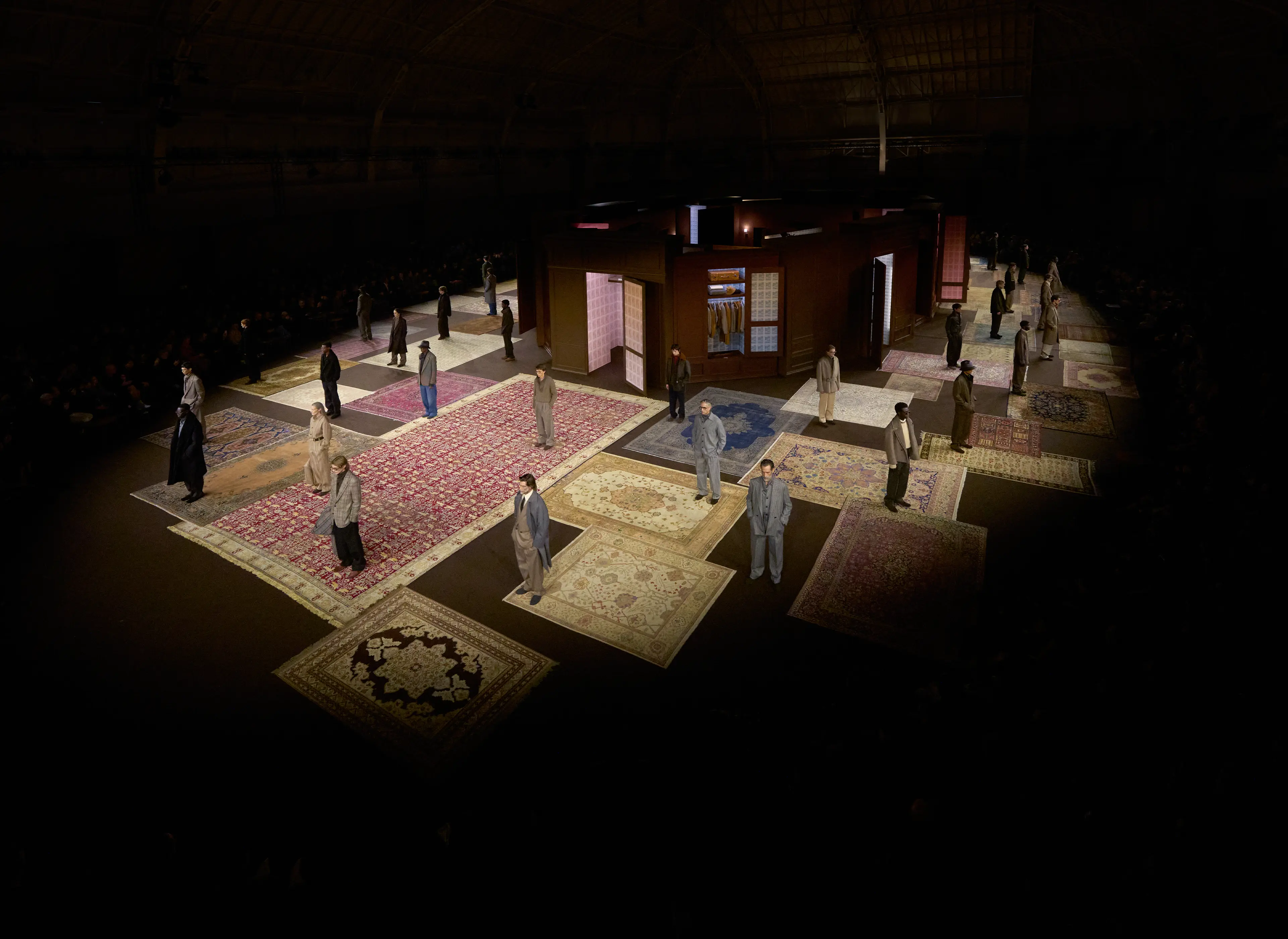 Models on the runway at the ZEGNA Winter 2026 Fashion Show.