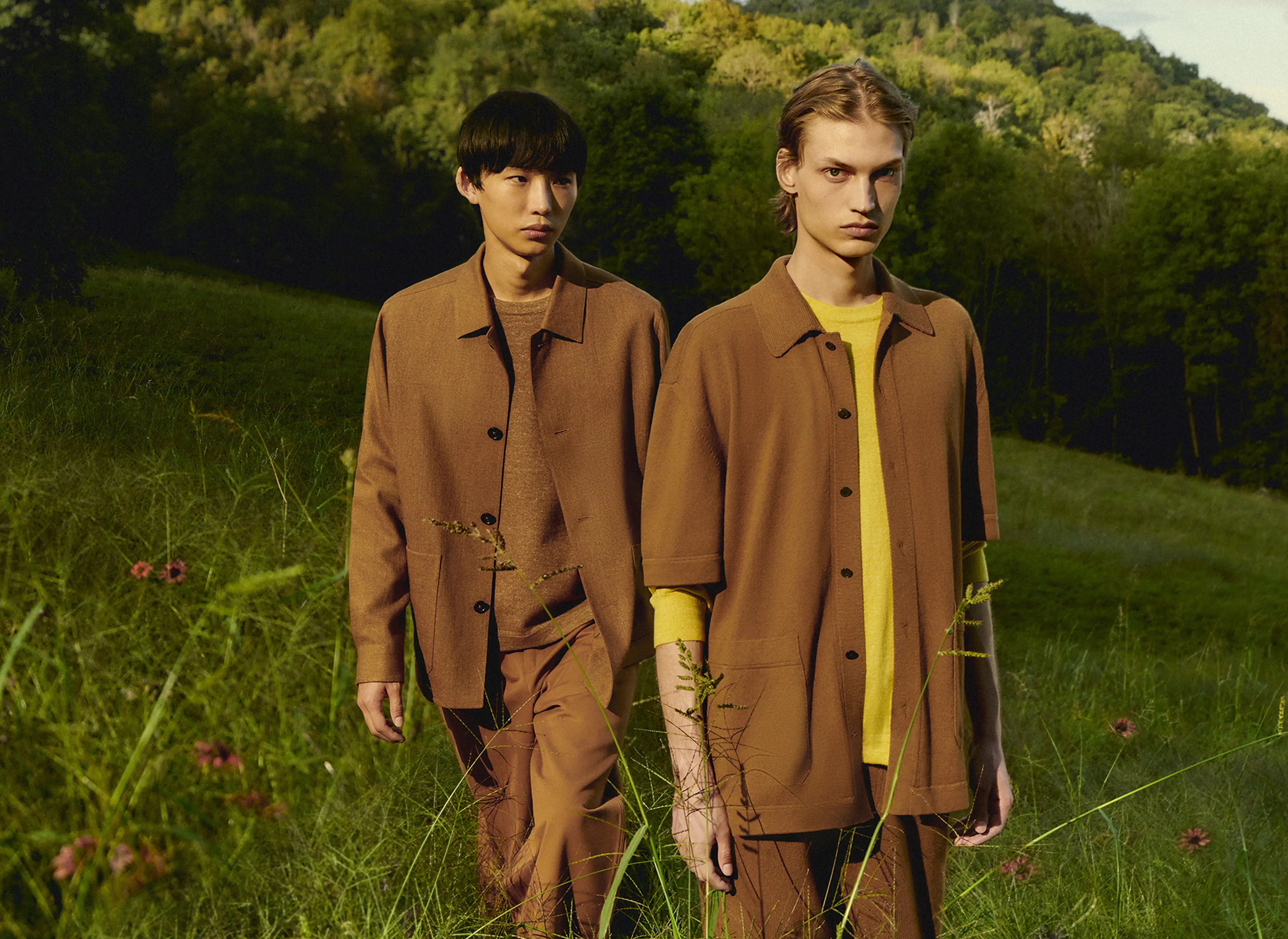 沸騰ブラドン UNIVERSAL LANGUAGE Zegna Ermenegildo x セットアップ