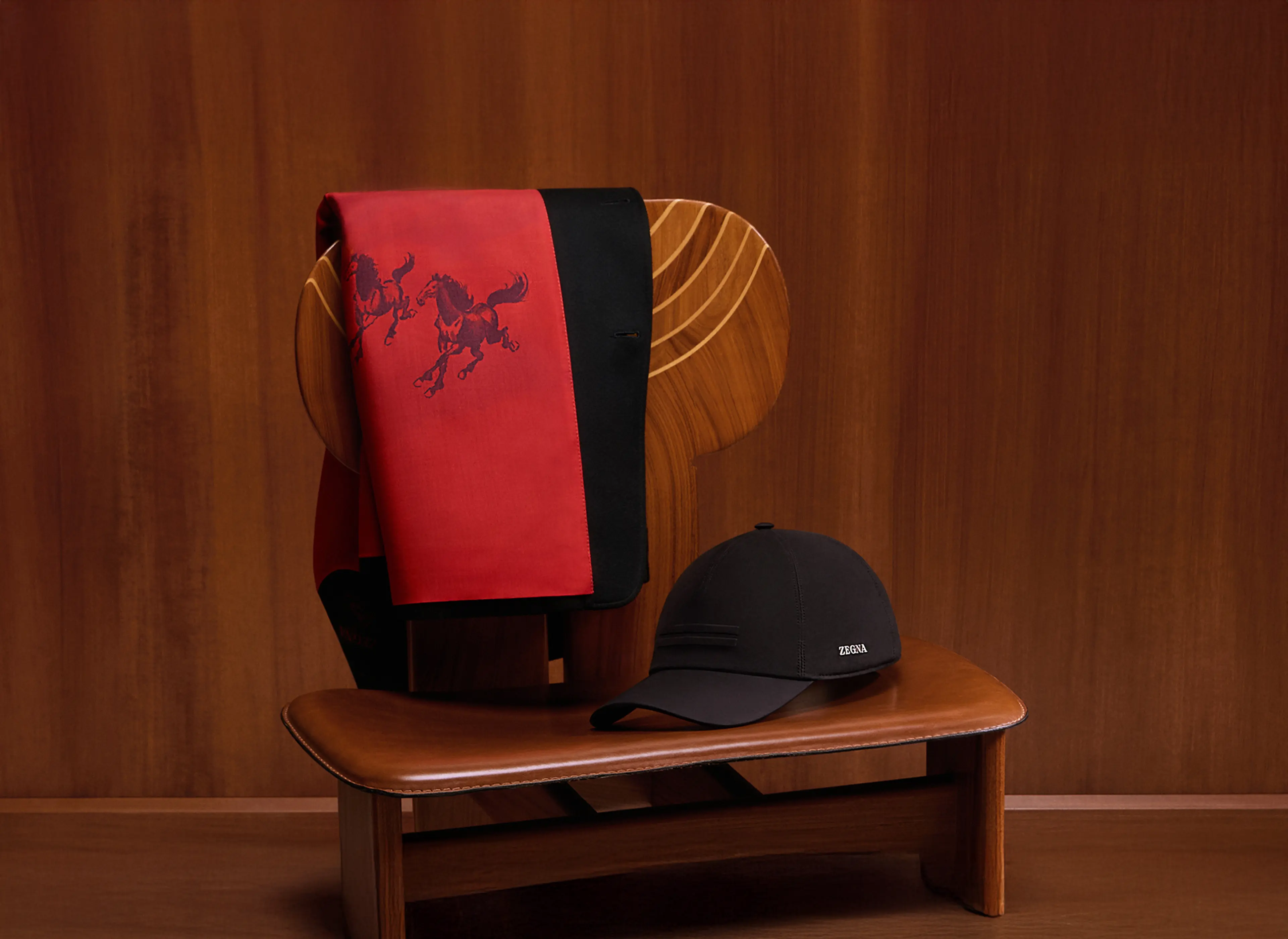 ZEGNA（杰尼亚）马年 SS26 系列套装。