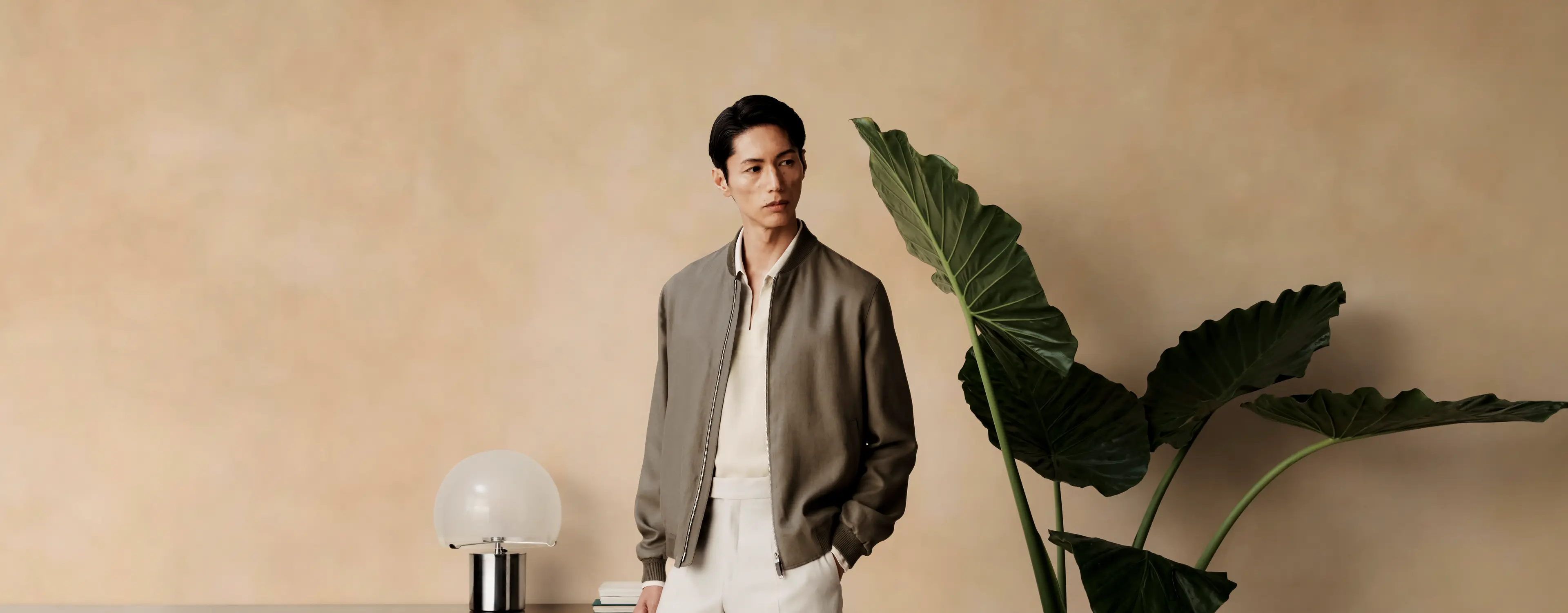 Man wearing a refined casual look from the ZEGNA SS26 collection.