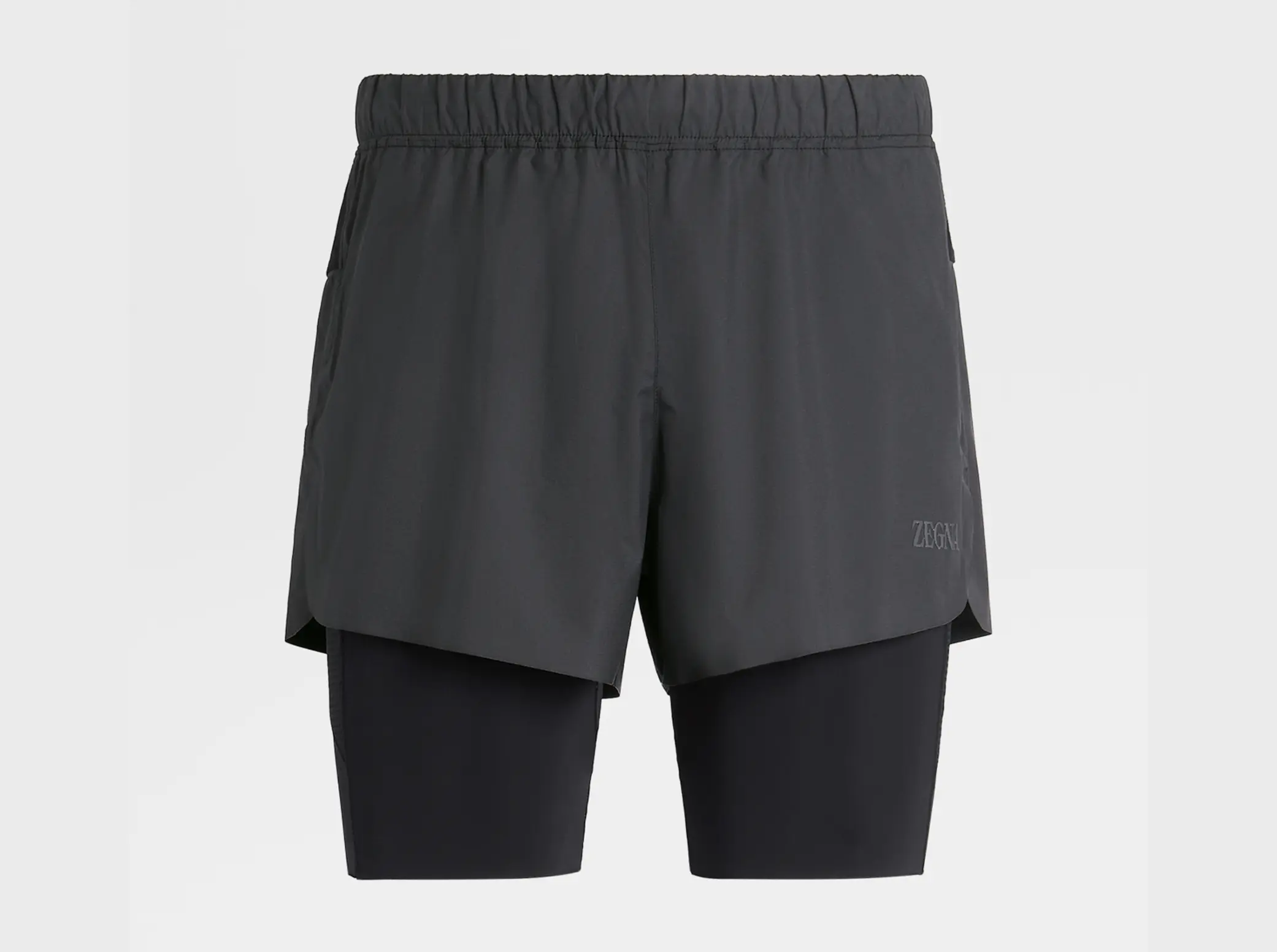 Details of Black #UseTheExisting™ Technical Fabric Running Shorts